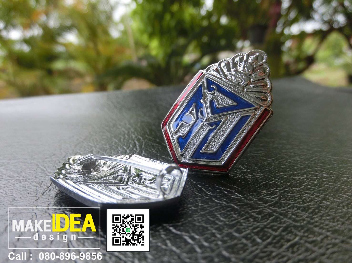 เข็มตราสัญลักษณ์สถาบัน หัวเข็มขัด กระดุม