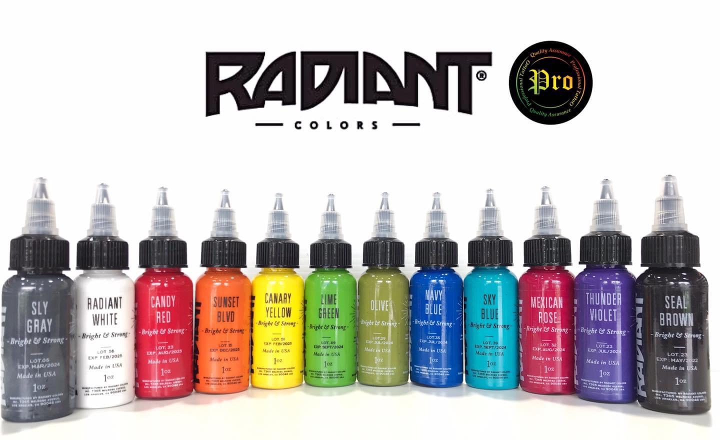 Radiant Radiant Colors Tattoo Ink 1oz 1 oz