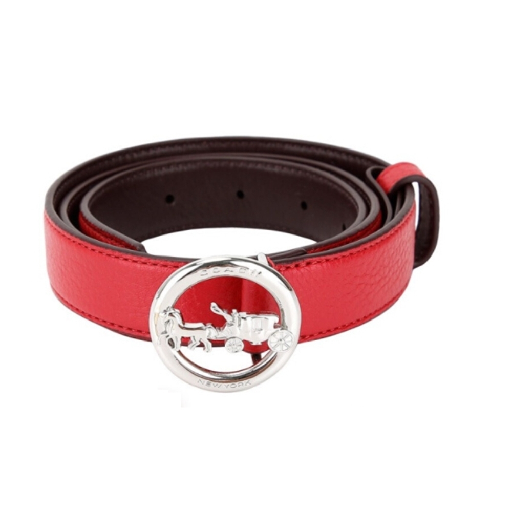 COACH F78181 HORSE AND CARRIAGE BELT (SVMKC) [F78181SVMKCXL]