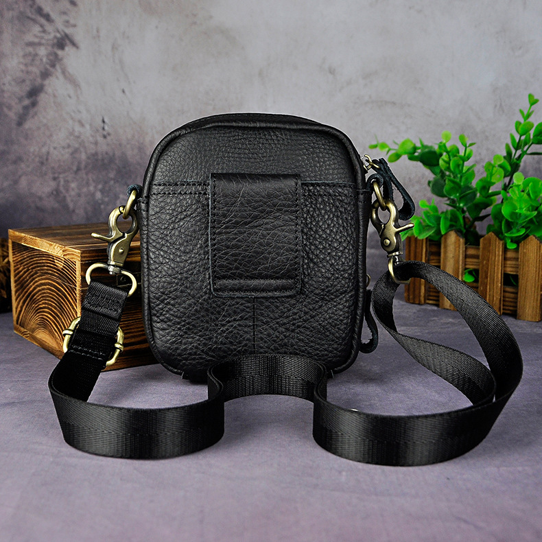 For You Leather LB36 กระเป๋าคาดเข็มขัด กระเป๋าสะพายข้าง ใบเล็ก กระเป๋าผู้ชาย กระเป๋าหนังแท้ LB36