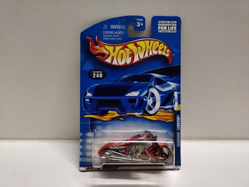 Hot Wheels Scorchin Scooter: Collector No. 240 (2000)
