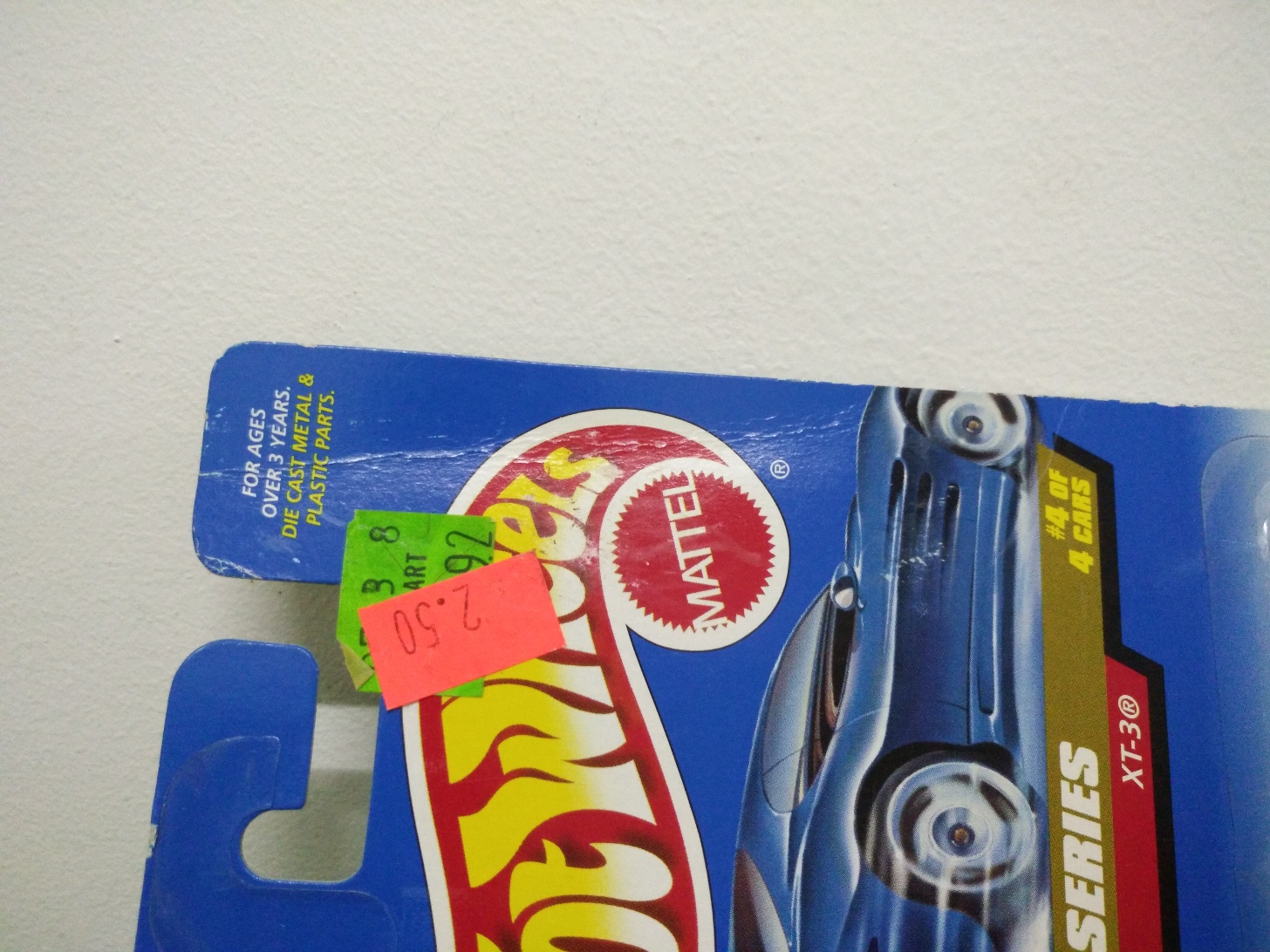 Hot Wheels XT-3 Vehicle; Flyin' Aces Series # 4 of 4 ปี 1997