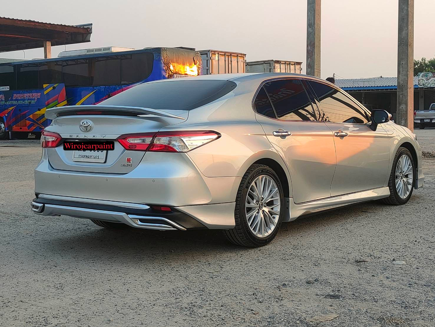 สเกิร์ตรอบคัน สปอร์ยเลอร์ Camry 2019-2023