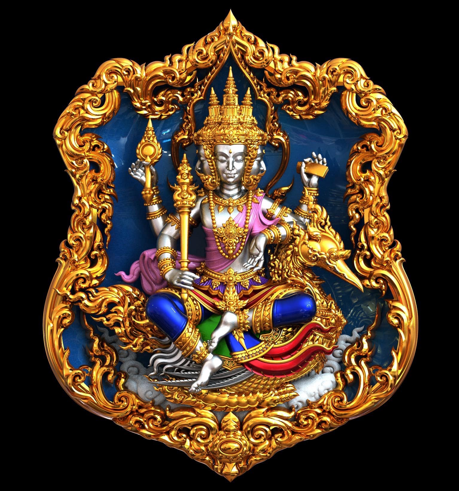 เหรียญพระพรหมพุทธศิลป์ รุ่น พระพระพรหมประสิทธิ์ (รับพระมกราคม68)
