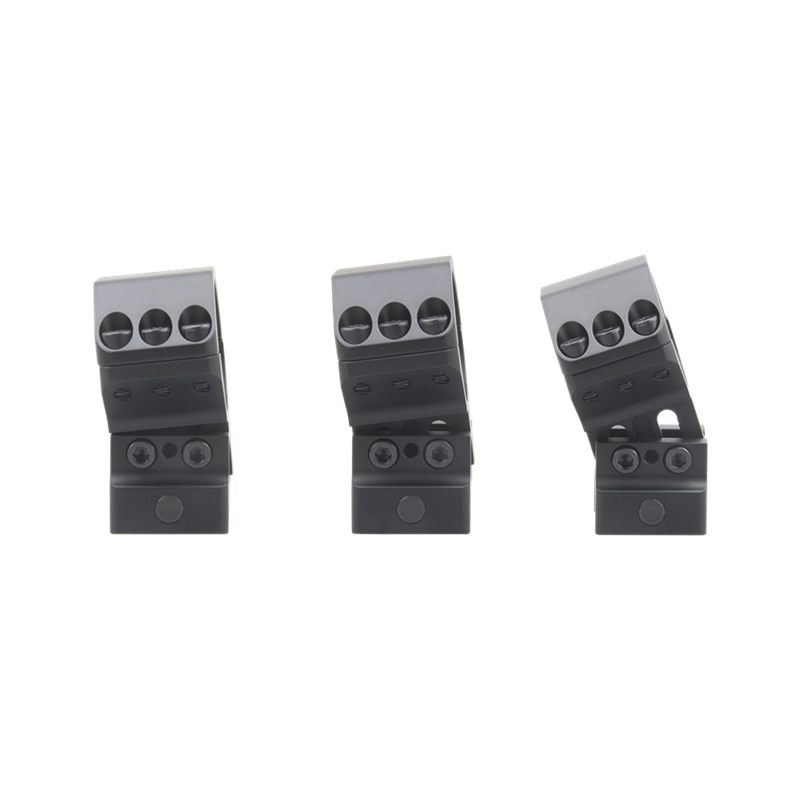 X-ACCU 34mm Adjustable Dovetail แหวนรัดกล้องปรับมุมได้ ท่อ34ราง11มิล