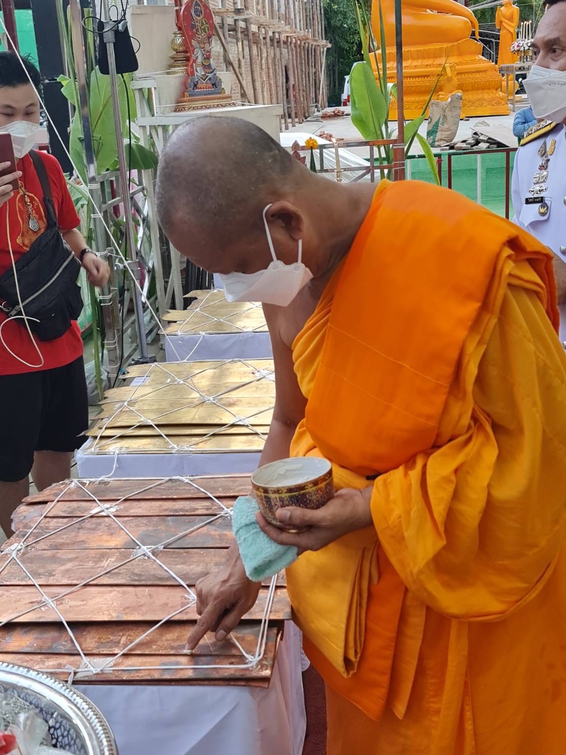 เทวรูปหล่อพุทธศิลป์ ท้าวเวสสุวรรณโณ 1.15เนื้อมหาชนวนนำฤกษ์ ขนาด 3 นิ้ว(สมาคมอนุศาสนาจารย์ไทย)