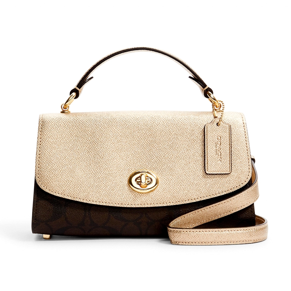 COACH C1441 TILLY SATCHEL 23 IN SIGNATURE CANVAS(IMS5V) [C1441IMS5V]