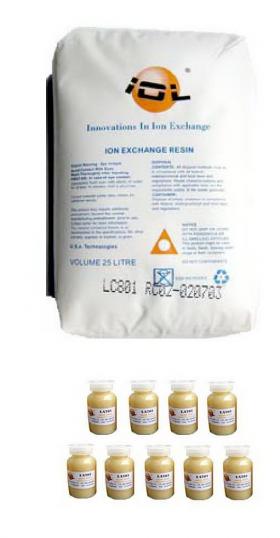 สารกรองเรซินชนิด Regenerated Anion Resin "IOL" LA703H