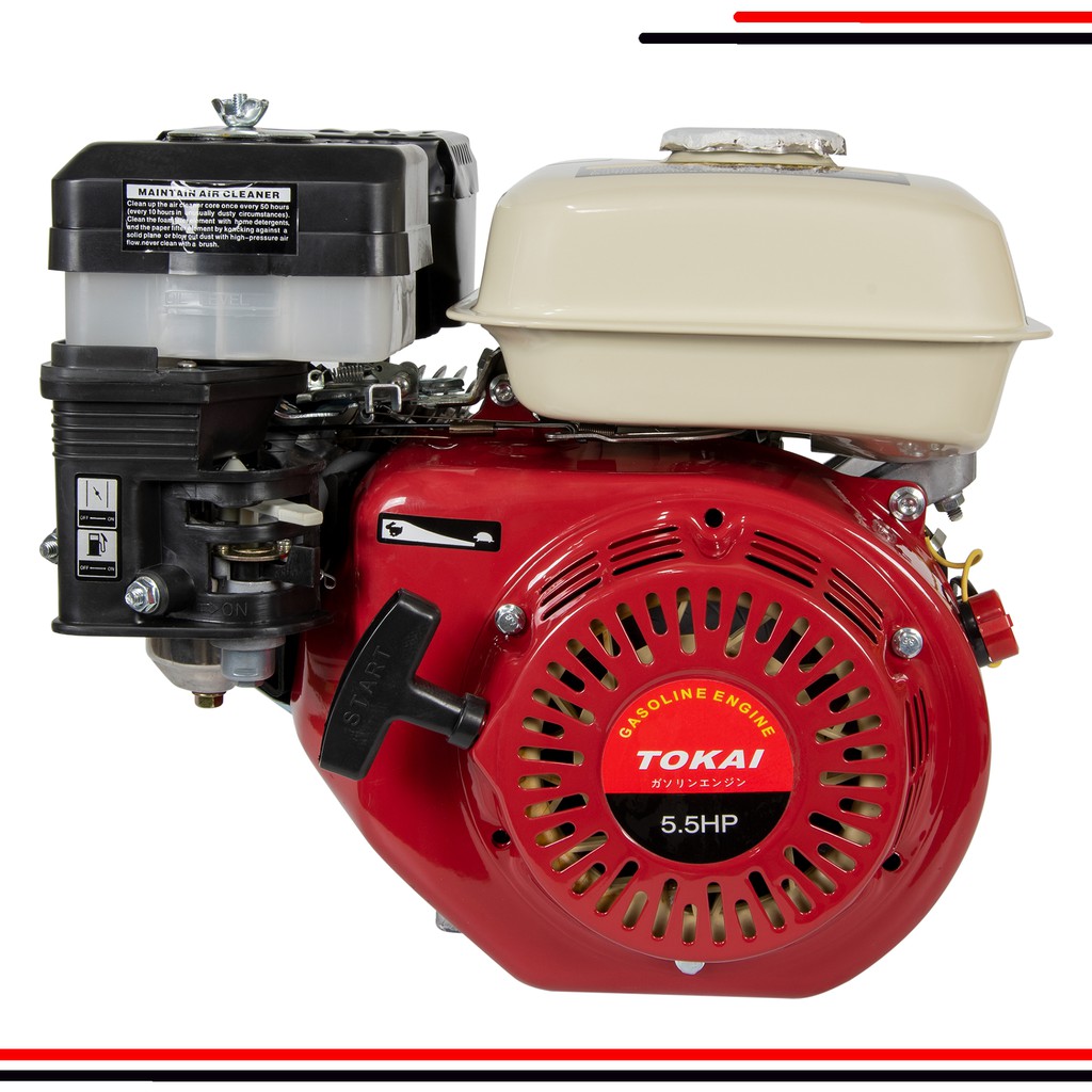 เครื่องยนต์เบนซิน เกรดญี่ปุ่น TOKAI เครื่องเบนซิน 5.5 แรงม้า 163ซีซี