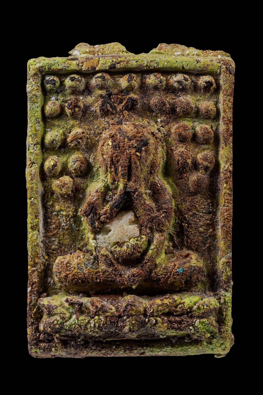 พระปิดตาปรกโพธิ์ ผงกระดูกผี รุ่นรวยพันล้าน (พร้อมส่ง)