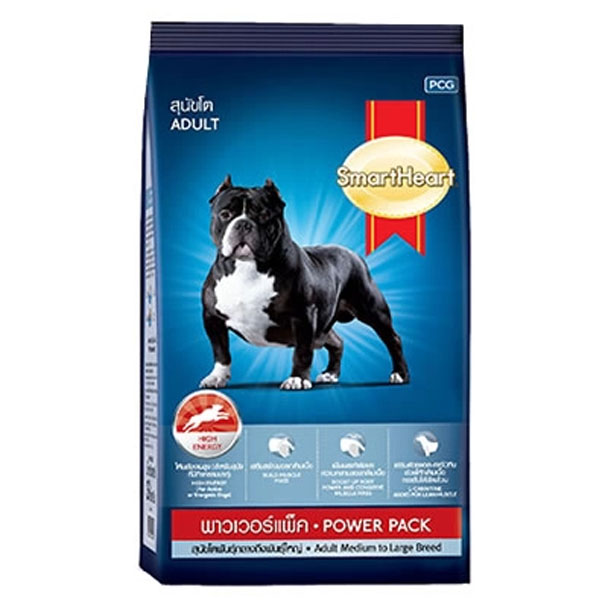 Smart Heart Power Pack สุนัขโต 20 Kg.