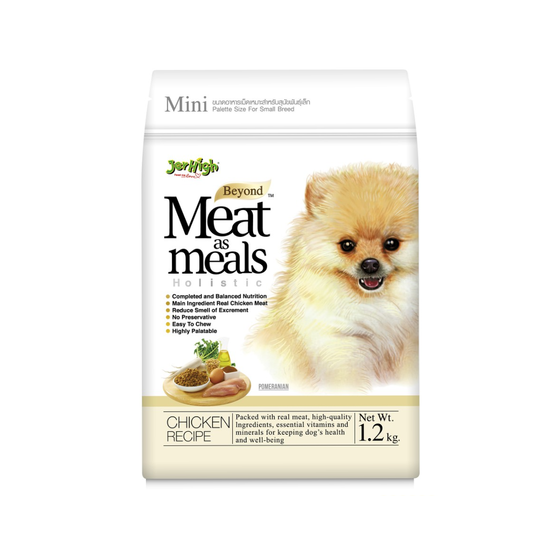 J/H Meat As Meal เม็ดนุ่ม-รสไก่ 1.2 Kg