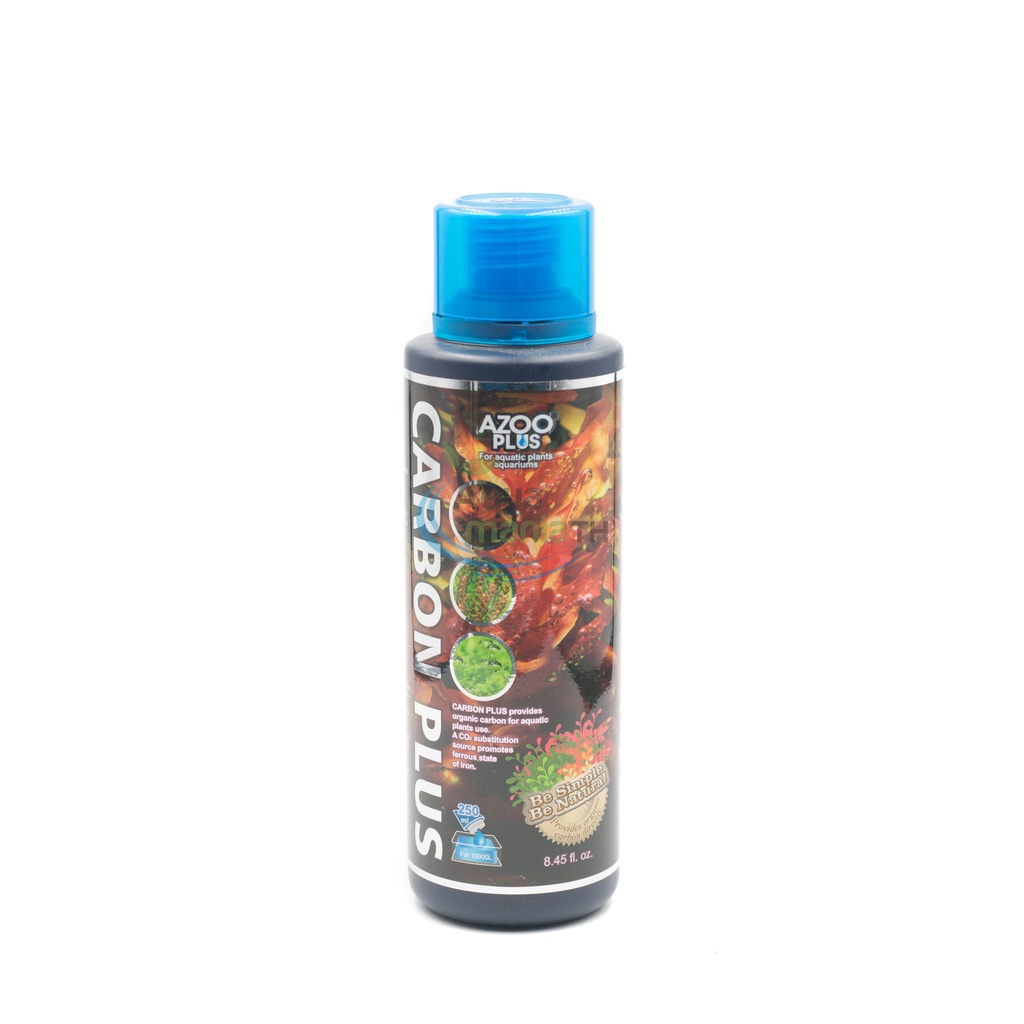Azoo Carbon Plus 250ml คาร์บอนน้ำ กำจัดตะไคร่ ช่วยเรื่องสีสรรของพรรณไม้น้ำ