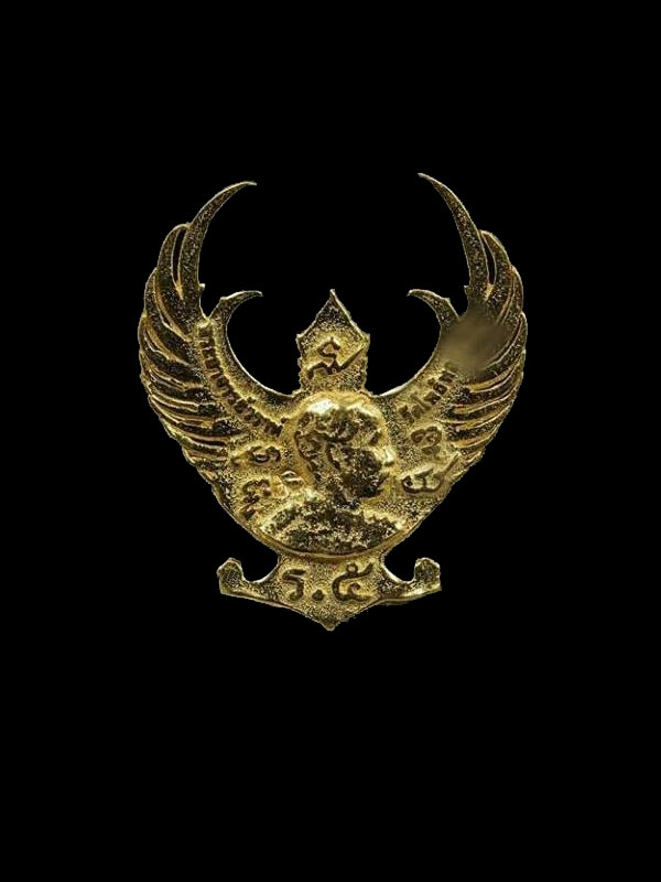 องค์พญาครุฑ รุ่นมหาเศรษฐีเฮงๆรวยๆ ปี2563เนื้อทองคำ พิมพ์เล็ก