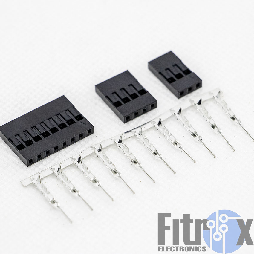 2.54mm Male Crimp Terminal Pinhead แถวเดี่ยว (แพ็ค)