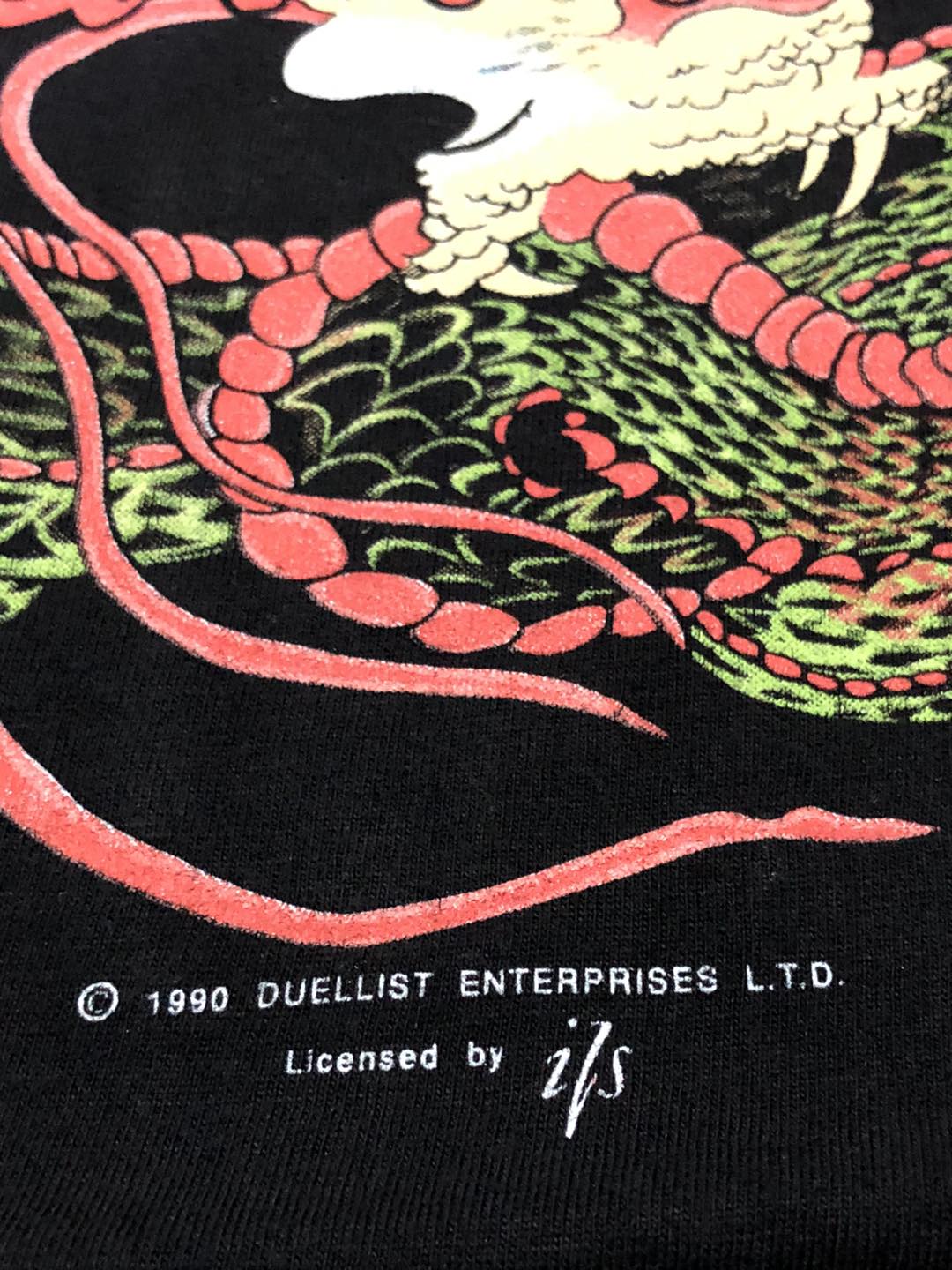 เสื้อวง Bruce Dickinson Tattooed Millionaire ปี 1990 หายาก ป้าย Supatee Size L สินค้าลิขสิทธิ์แท้ 100%