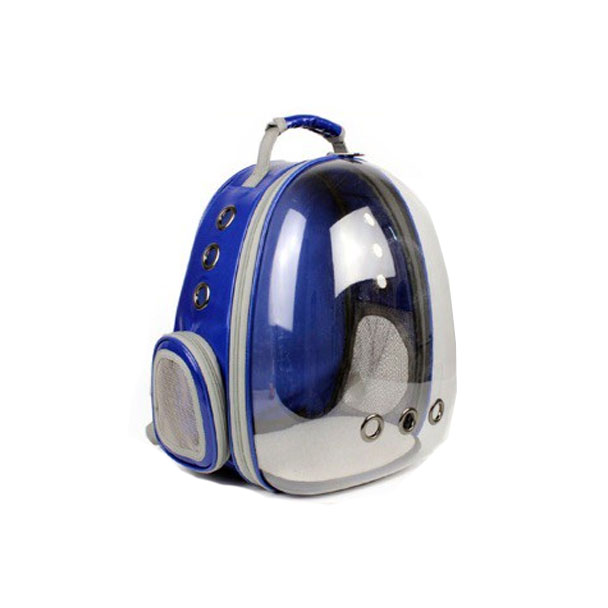 FB/OL กระเป๋าอวกาศด้านหน้าใส สีน้ำเงิน