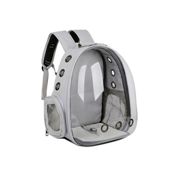 FB/OL กระเป๋าอวกาศด้านหน้าใส สีเทา