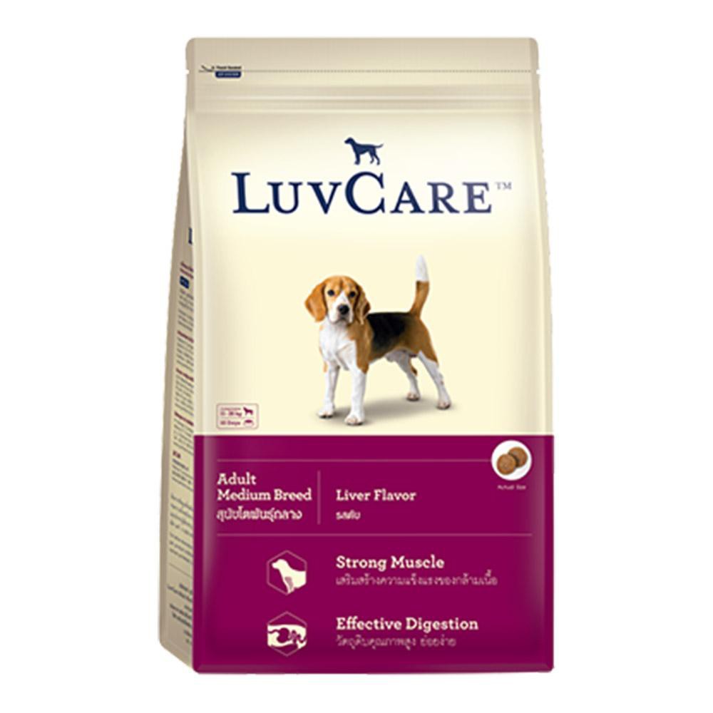 Dr.Luvcare ( สุนัขโตพันธุ์กลางรสตับ) 500 g.