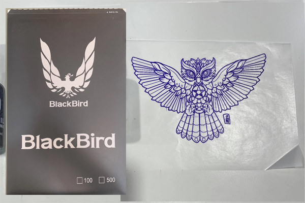 ชุดหมึกStencil printing ink พร้อมเครื่องพิมพ์ ชุดหมึกStencil Priter Ink +กระดาษCopyblackbirdเครื่องปริ้นเตอร์Epson M1120 ชุดพิเศษ7,990฿ สำหรับงานสัก งานลอกลาย