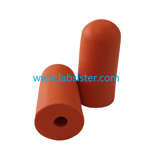 จุกยางแดง จุกยางหลอดหยด จุกยางไส้กรอก Red Rubber Bulb
