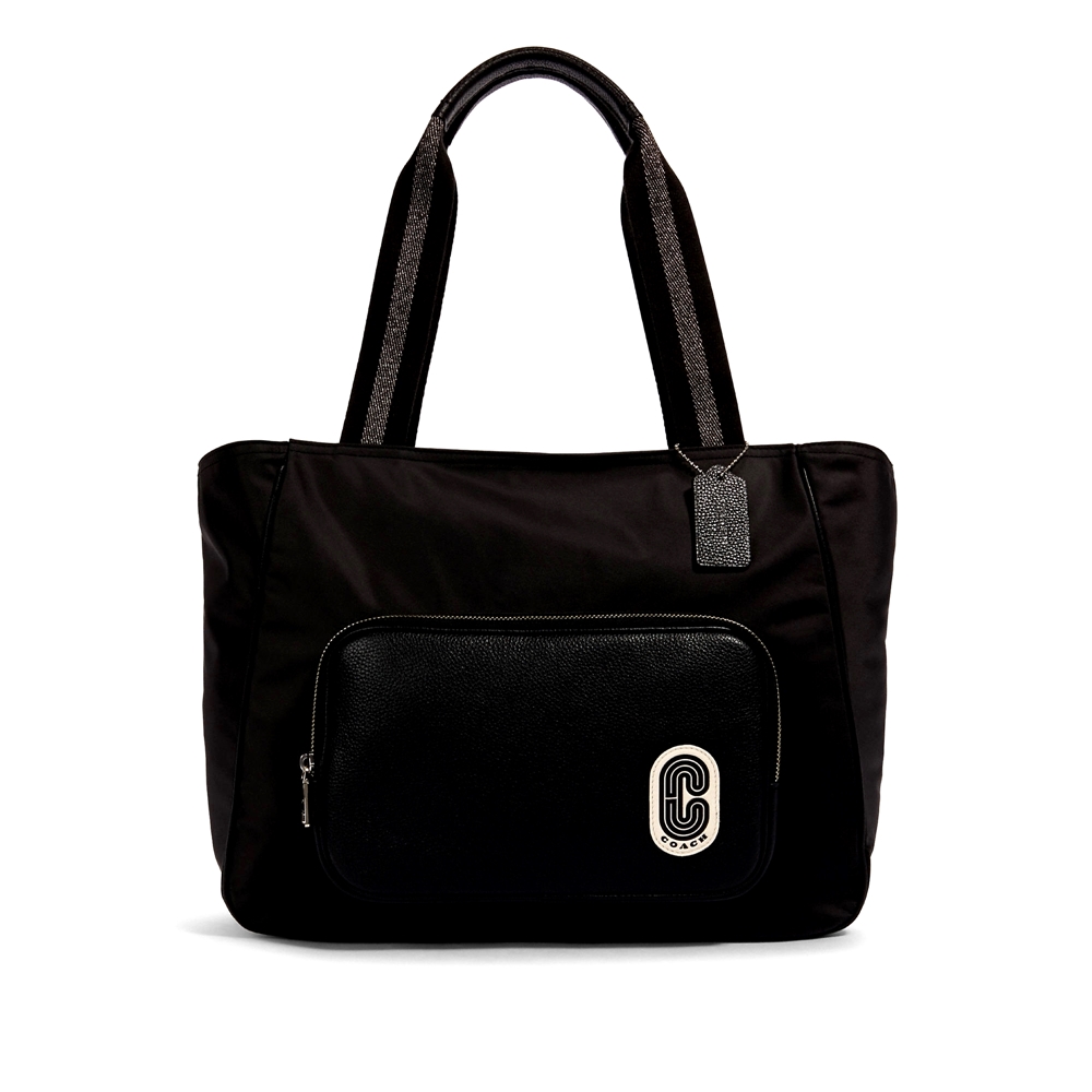 COACH 91061 COURT TOTE (SVBK) [91061SVBK]