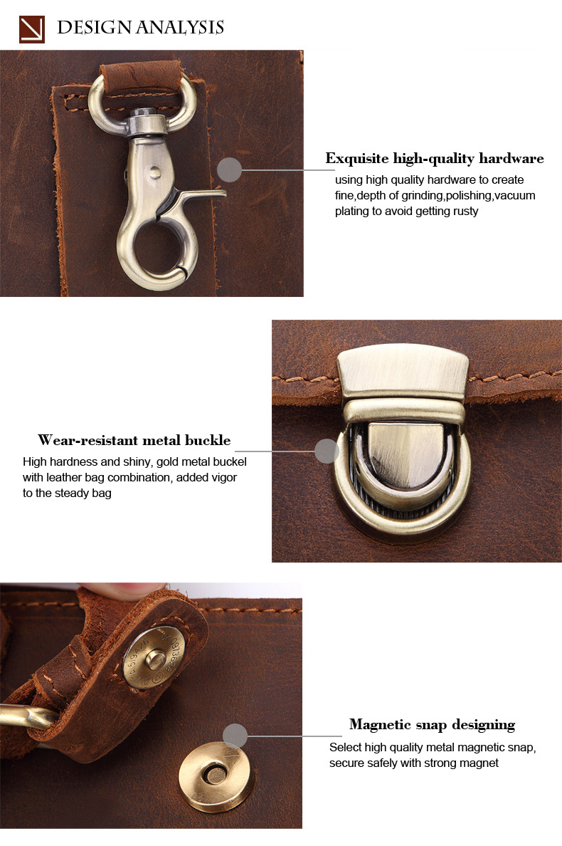 For You Leather LB23 กระเป๋าคาดเอว ร้อยเข็มขัด ใส่มือถือ หนังนูบัค เกรดพรีเมียม (น้ำตาล) LB23