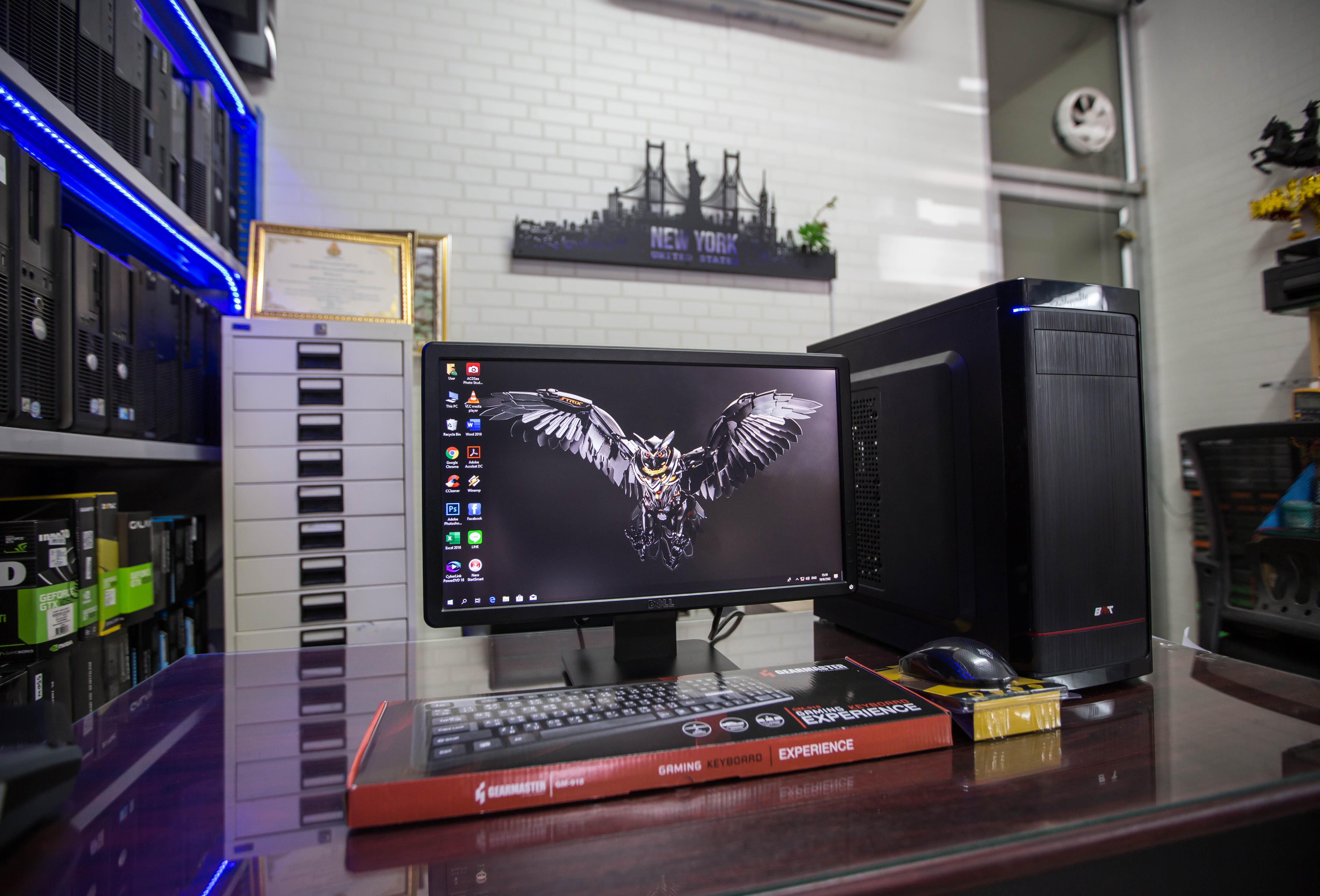 i5 3470 RAM8GB RX470 4GB HDD500Gb +จอDELL 20นิ้ว