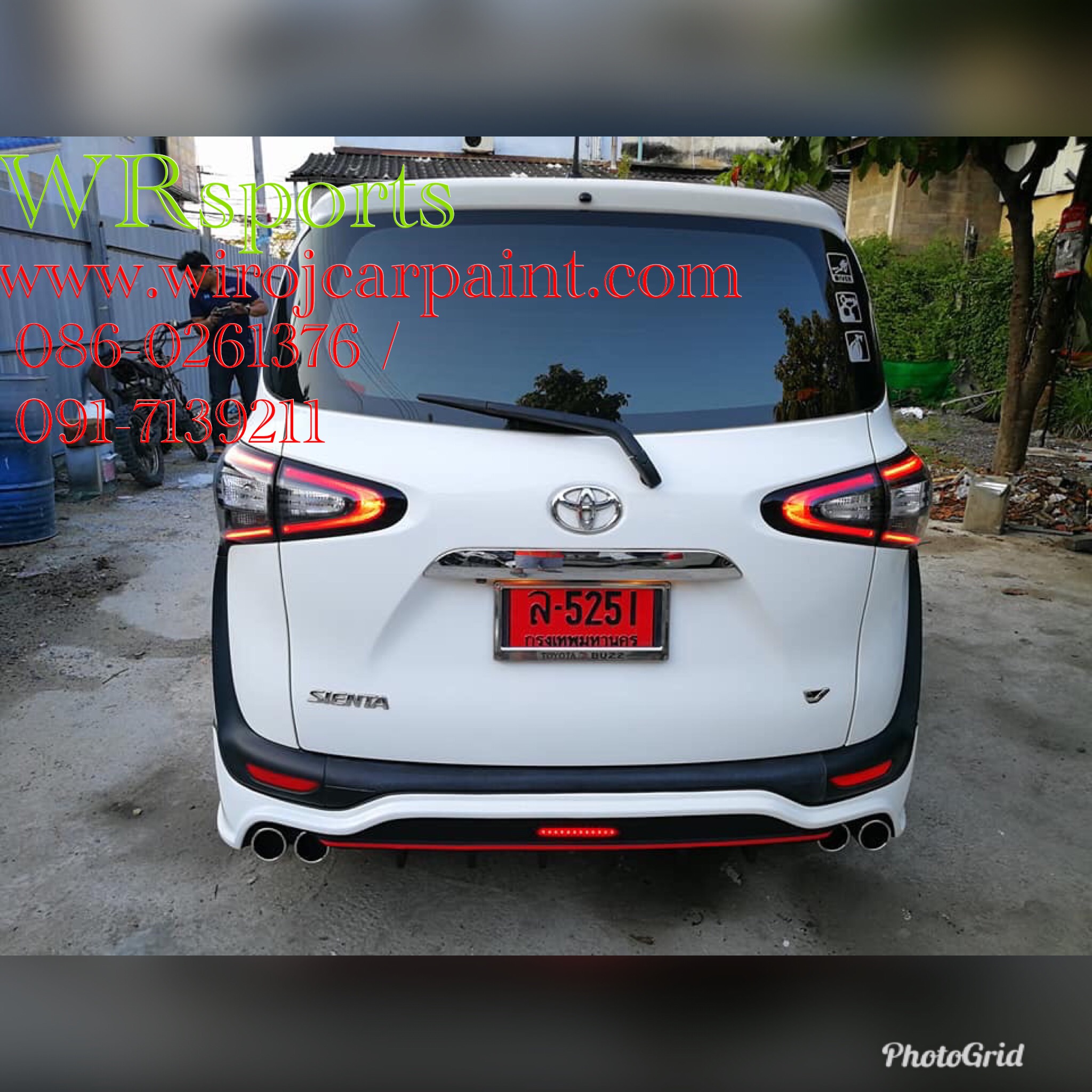 ชุดแต่งรอบคัน TOYOTA SIENTA 2017 MDP