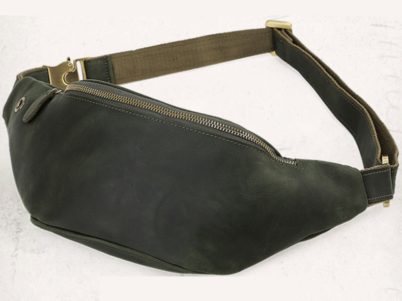 For You Leather LB25 กระเป๋าคาดอก กระเป๋าคาดเอว ผู้ชาย หนังแท้พรีเมียม LB25