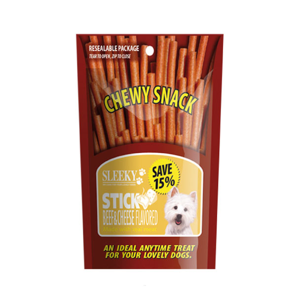 Sleeky ชิววี่แท่ง รสเนื้อชีส 175 g.