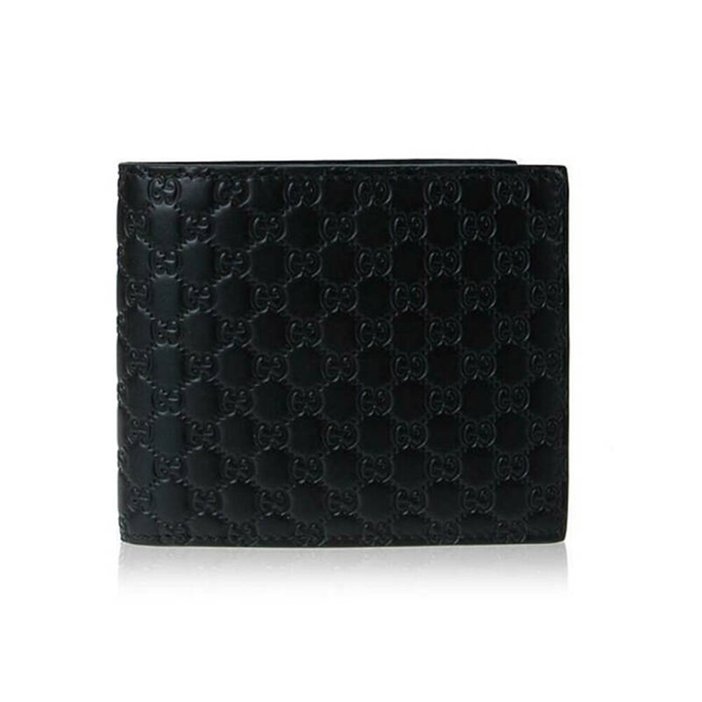 กระเป๋าสตางค์ GUCCI GG GUCCISSIMA BIFOLD WALLET (BLACK) [260987BMJ1N1000-MB]