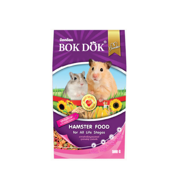 Bok Dok อาหารแฮมสเตอร์ (FT65) 500 g.