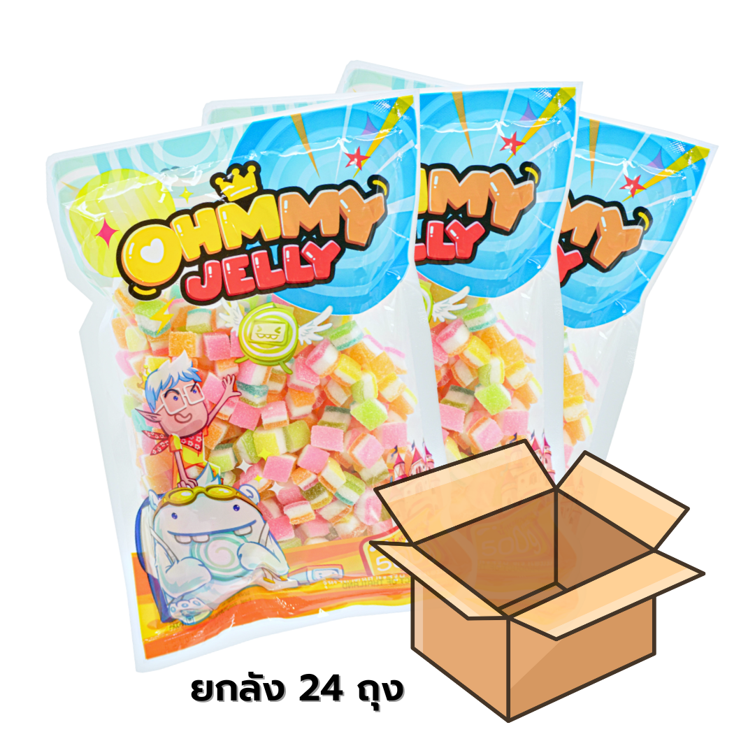 โอมมี่เยลลี่ - มินิแซนด์วิช 500g.x24 (ยกลัง)