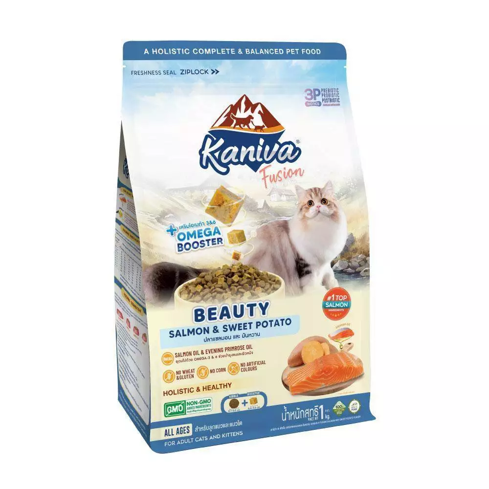 Kaniva Fusion Beauty แซลมอนและมันหวาน 1 Kg