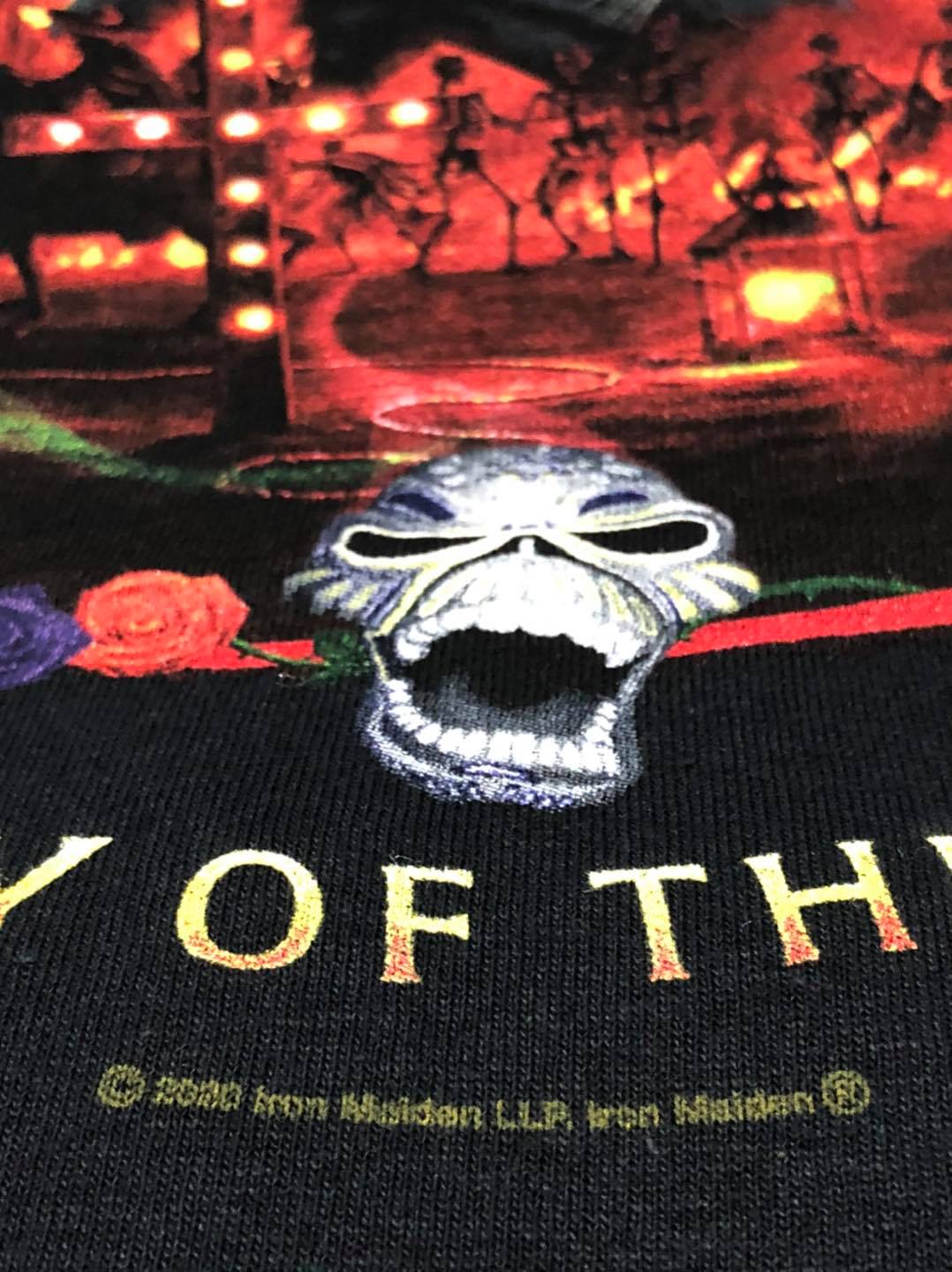 เสื้อวง Iron Maiden Nights Of The Dead Legacy Of The Beast Mexico City ปี 2020 Limited Edition ลิขสิทธิ์แท้ 100%