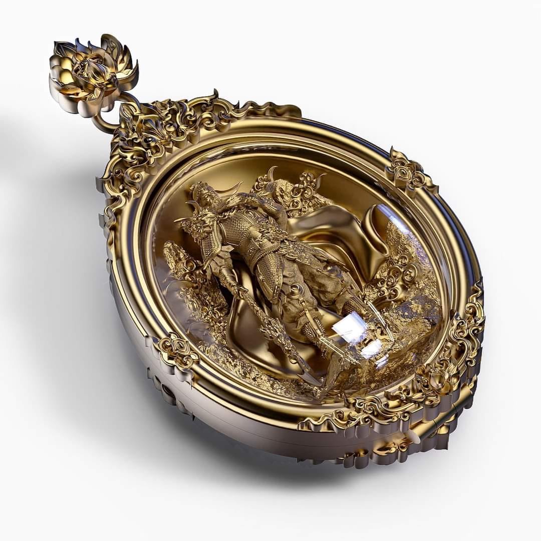 เหรียญเทพเจ้ากวนอู รุ่นเทพเจ้าแห่งความซื่อสัตย์ ปลุกเสก 18/12/65 มีเฉพาะรายการ17(พร้อมส่ง)