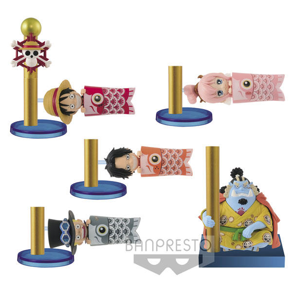 One Piece - World Collectable Figure -Carp Streamer- Set [ของแท้] [แมวทอง]