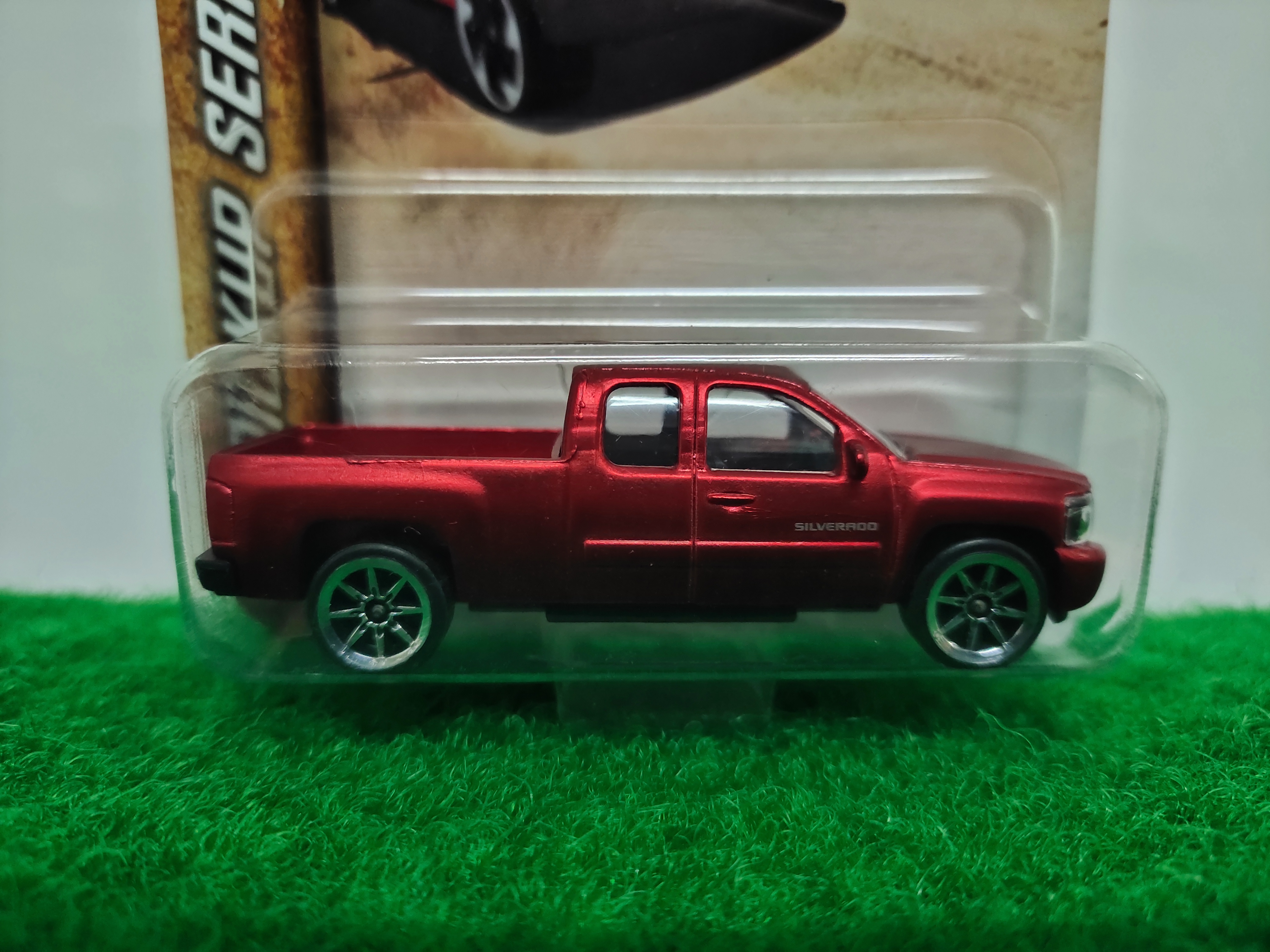 Majorette Pickup Series Chevrolet Silverado สีแดง