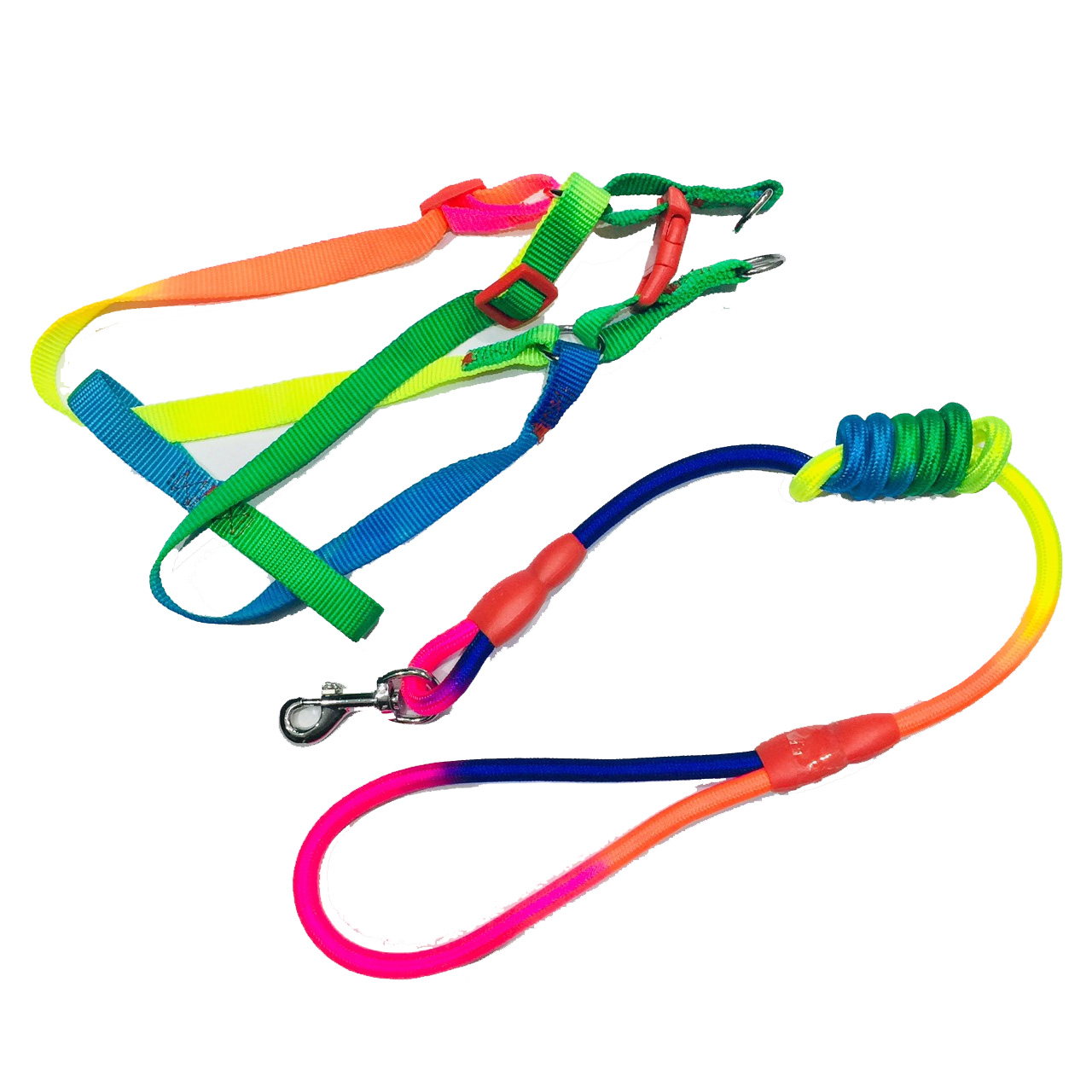 K/P Harness Rianbow รัดอกสีรุ้ง #M