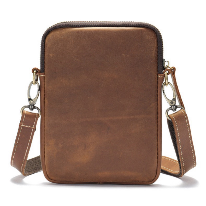 For You Leather กระเป๋าสะพายข้าง ผู้ชาย ใบเล็ก หนังแท้ พรีเมี่ยม รุ่น LB69 LB69