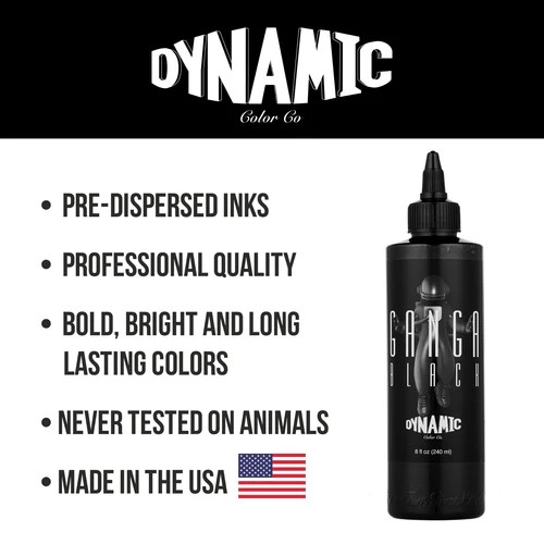 DYNAMIC GANGA 8OZ สำหรับงานพอร์ตเทรตสีดำและสีเทา การไล่ระดับสี เฉดเงา