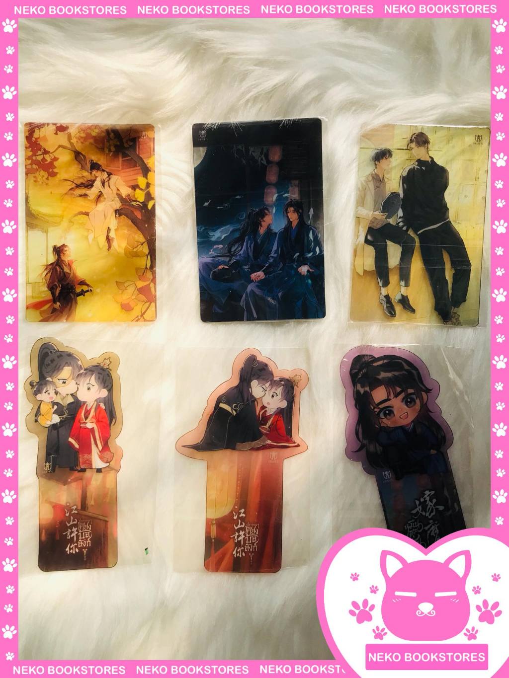 พรีเมี่ยม Muzes ที่คั่น pvc + การ์ดลายปก #หมื่นคีรีพานพบ #ปรารถนาเคียงบัลลังก์ #ยอดคุณหมอลัทธิเต๋า #มงกุฎเลือด