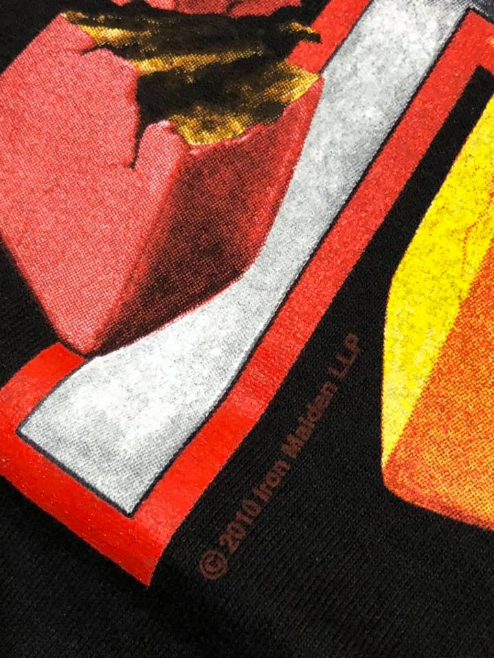 เสื้อวง Iron Maiden The Final Frontier Canada Tour ปี 2010 เสื้อทัวร์หน้างาน Size L