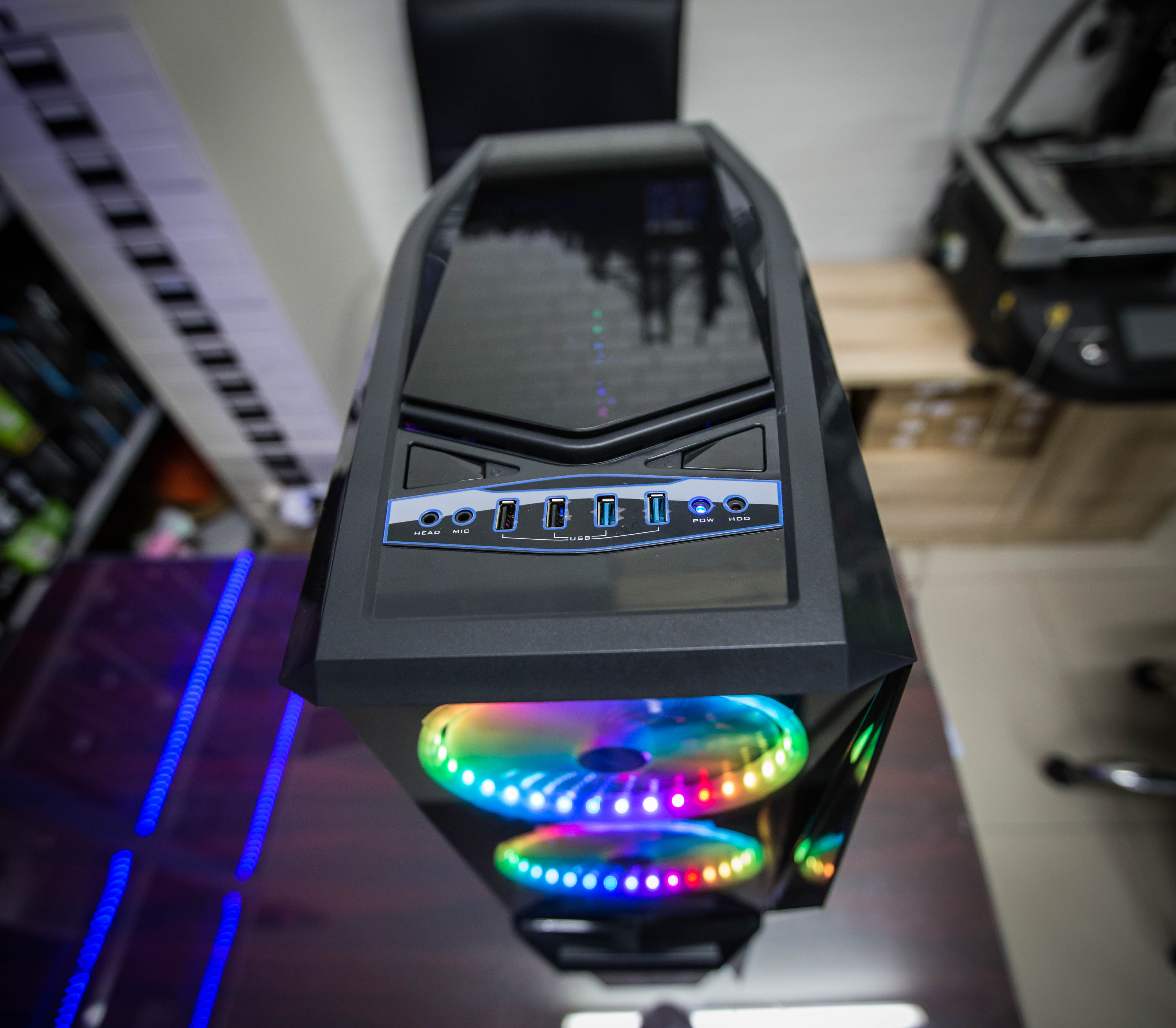 GAMING PC Core i5 GEN4 RAM8GB RX560 4Gb SSD240Gb