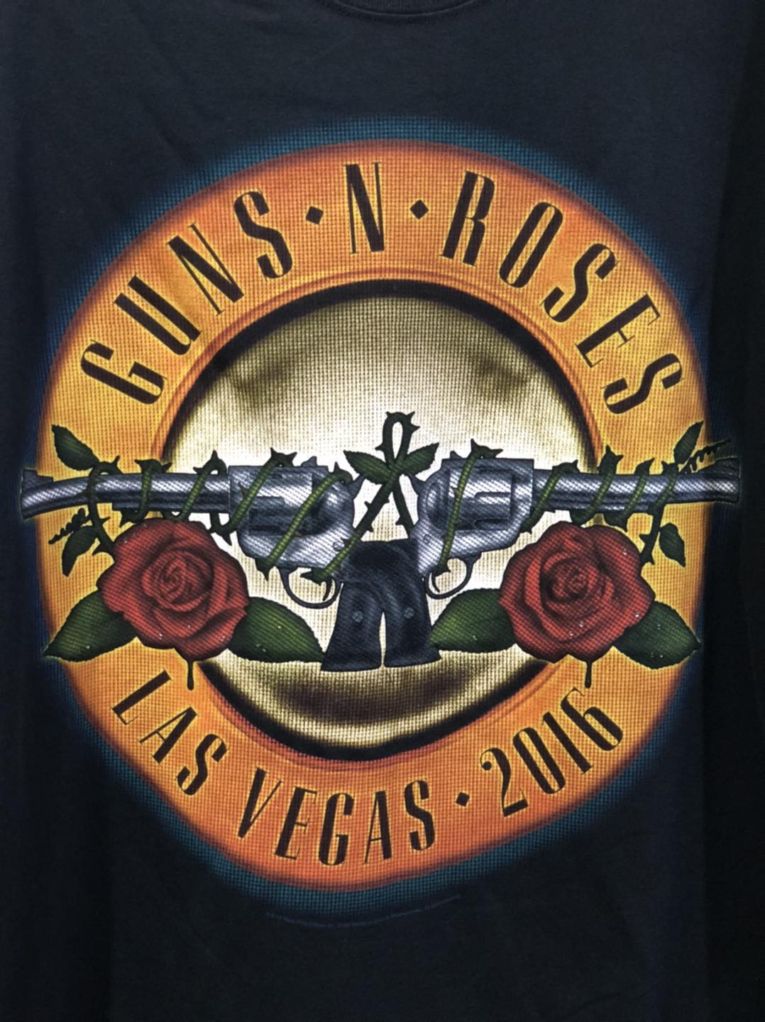 เสื้อวง Guns N Roses Usa Tour ปี 2016 Size 2XL ลิขสิทธิ์แท้ 100%