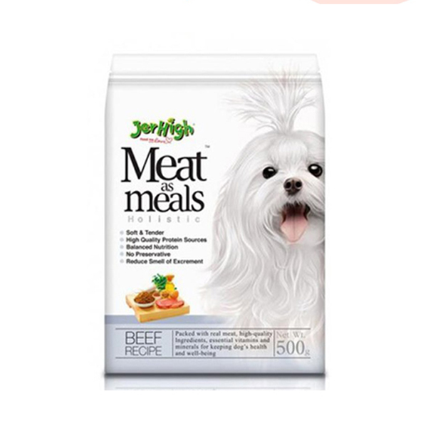 Meat as Meal เม็ดนุ่ม-รสเนื้อ 500 g.