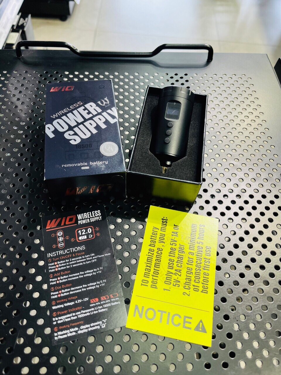 AVA หม้อแปลงไร้สายAVA NEWEST W10 WIRELESS POWER SUPPLY
