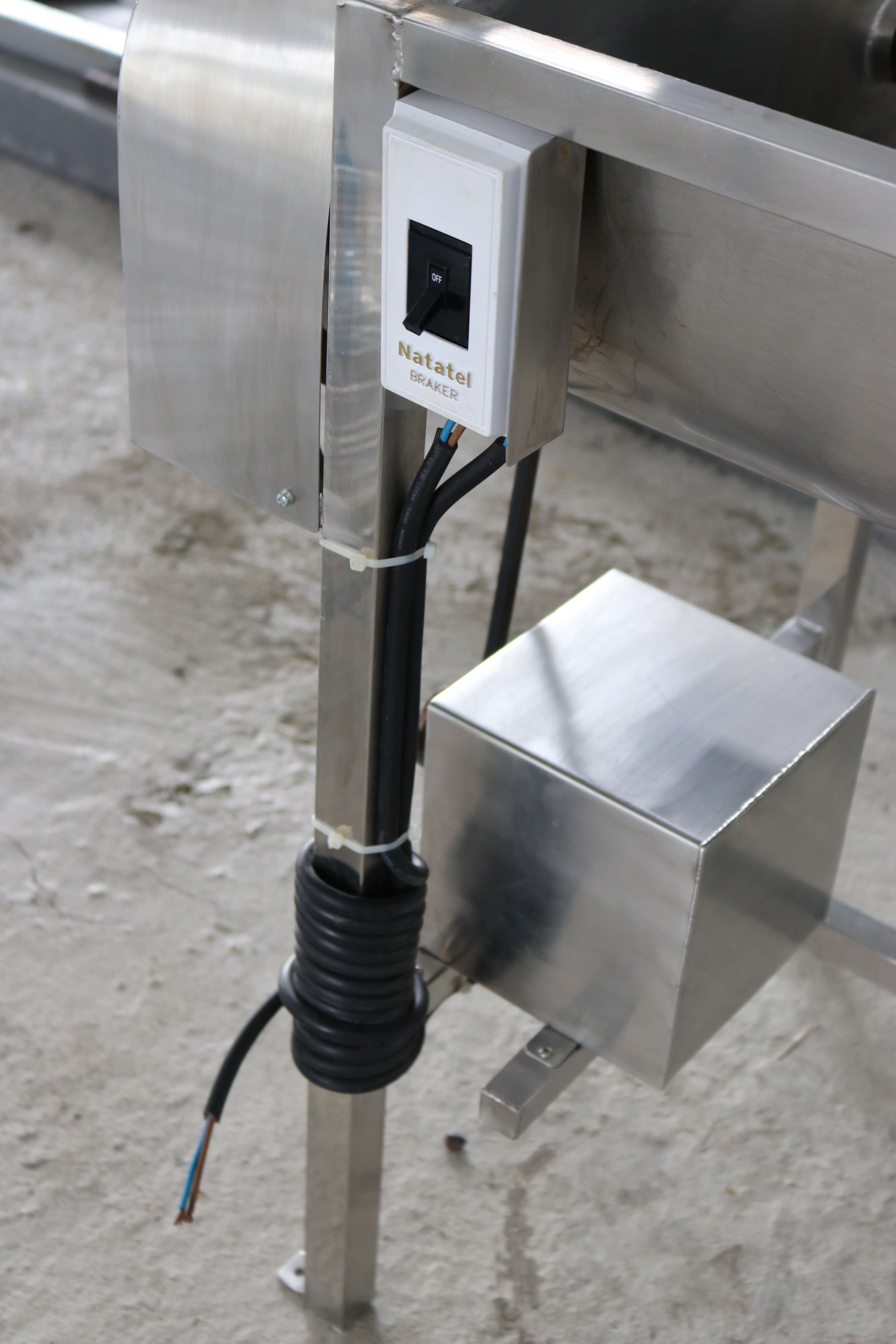 เครื่องล้างถังภายนอก1หัว(รุ่นใช้มือล้าง)