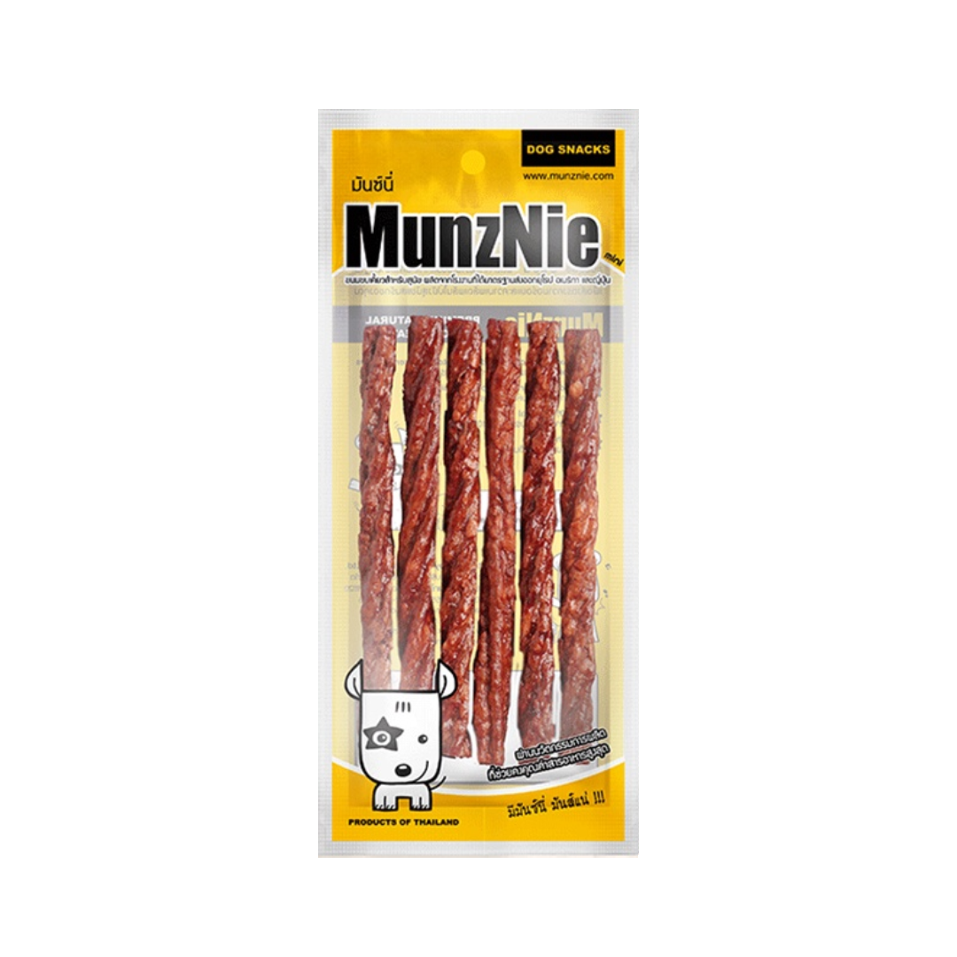 Munznie MS025 มันชี่แท่งเกลียว รสตับ 6 ชิ้น
